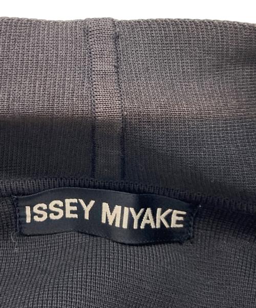 ISSEY MIYAKE（イッセイミヤケ）ISSEY MIYAKE (イッセイミヤケ) ［古着］アーカイブ ニットジャケット ブラック サイズ:Lの古着・服飾アイテム