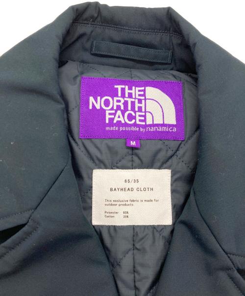 THE NORTHFACE PURPLELABEL（ザ・ノースフェイス パープルレーベル）THE NORTHFACE PURPLELABEL (ザ・ノースフェイス パープルレーベル) THE NORTHFACE PURPLELABEL ステンカラーコート ネイビー サイズ:Mの古着・服飾アイテム