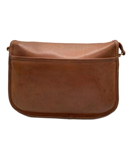 COACH（コーチ）COACH (コーチ) ［古着］ターンロックレザーショルダーバッグ ブラウンの古着・服飾アイテム