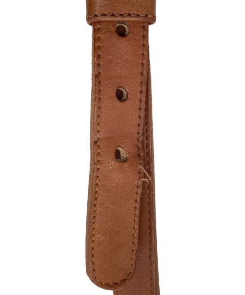 COACH（コーチ）COACH (コーチ) ［古着］ターンロックレザーショルダーバッグ ブラウンの古着・服飾アイテム