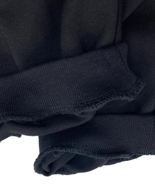 Simone Rocha（シモーネ ロシャ）Simone Rocha (シモーネ ロシャ) Cropped Puff Sleeve Hoodie W/ Gathered Bow ブラック サイズ:Sの古着・服飾アイテム