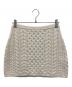 theory（セオリー）の古着「Felted Wool Cash Cable Mini F スカート」｜ホワイト
