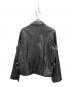 Paul Smith London (ポールスミスロンドン) シングルライダースジャケット ブラック サイズ:M：18000円