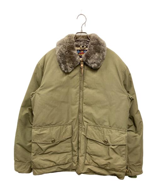 Eddie Bauer（エディーバウアー）Eddie Bauer (エディーバウアー) ポーラーライトパーカーダウンジャケット カーキ サイズ:不明の古着・服飾アイテム