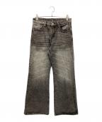 basketcaseバスケットケース）の古着「BAGGY DENIM PANTS」｜ブラック