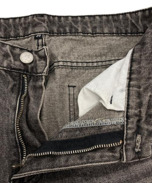 basketcase（バスケットケース）BASKETCASE (バスケットケース) BAGGY DENIM PANTS ブラック サイズ:30の古着・服飾アイテム