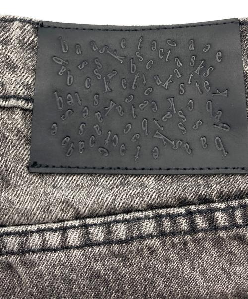 basketcase（バスケットケース）BASKETCASE (バスケットケース) BAGGY DENIM PANTS ブラック サイズ:30の古着・服飾アイテム