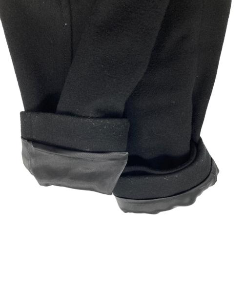 BLACK LABEL CRESTBRIDGE（ブラックレーベル クレストブリッジ）BLACK LABEL CRESTBRIDGE (ブラックレーベル クレストブリッジ) カシミヤ混ウールコート ブラック サイズ:Mの古着・服飾アイテム
