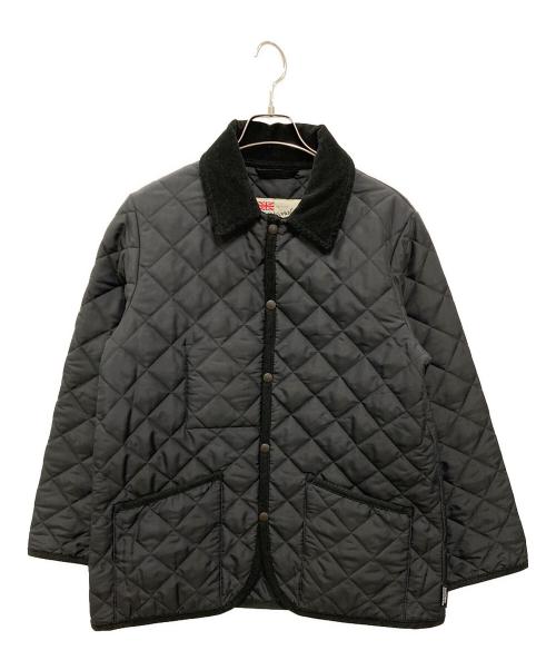 Traditional Weatherwear（トラディショナルウェザーウェア）Traditional Weatherwear (トラディショナルウェザーウェア) キルティングコート ブラック サイズ:36の古着・服飾アイテム