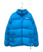 UNDEFEATEDアンディフィーテッド）の古着「UNDEFEATED ダウンジャケット」｜ブルー
