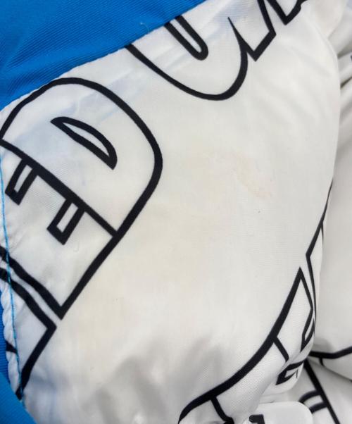 UNDEFEATED（アンディフィーテッド）UNDEFEATED (アンディフィーテッド) UNDEFEATED ダウンジャケット ブルー サイズ:Lの古着・服飾アイテム