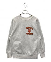 Champion REVERSE WEAVE（チャンピオン リバース ウィーブ）の古着「［古着］バックプリントスウェット」｜グレー