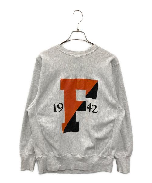 Champion REVERSE WEAVE（チャンピオン リバース ウィーブ）Champion REVERSE WEAVE (チャンピオン リバース ウィーブ) ［古着］バックプリントスウェット グレー サイズ:Lの古着・服飾アイテム