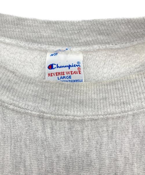 Champion REVERSE WEAVE（チャンピオン リバース ウィーブ）Champion REVERSE WEAVE (チャンピオン リバース ウィーブ) ［古着］バックプリントスウェット グレー サイズ:Lの古着・服飾アイテム