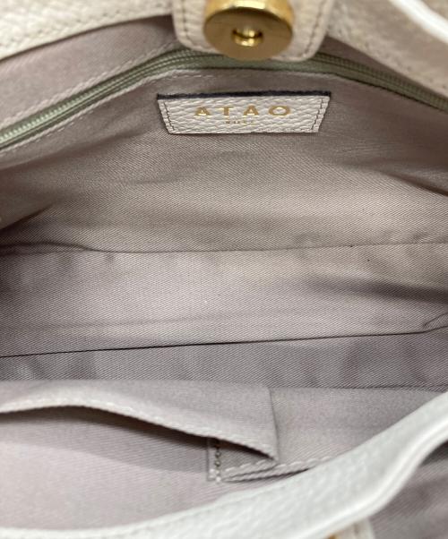 ATAO（アタオ）ATAO (アタオ) 2WAYショルダーバッグ ベージュの古着・服飾アイテム