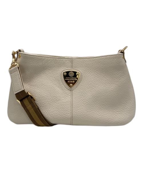 ATAO（アタオ）ATAO (アタオ) 2WAYショルダーバッグ ベージュの古着・服飾アイテム