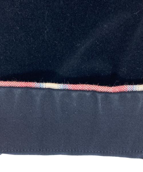 Lamrof（ラムロフ）Lamrof (ラムロフ) ベロア調ショールカラーカジュアルジャケット ネイビー サイズ:FREEの古着・服飾アイテム