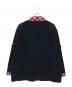 Lamrof (ラムロフ) ベロア調ショールカラーカジュアルジャケット ネイビー サイズ:FREE：10000円