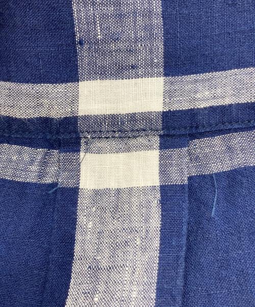 son of the cheese（（サノバチーズ））son of the cheese (（サノバチーズ）) Big check shirts ネイビー サイズ:Mの古着・服飾アイテム