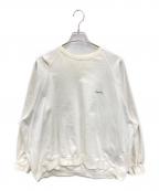 Graphpaper×FUTURグラフペーパー×フューチャー）の古着「Compact Terry Crew Neck」｜ホワイト
