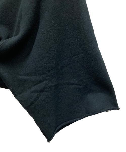 JohnUNDERCOVER（ジョンアンダーカバー）JohnUNDERCOVER (ジョンアンダーカバー) カットオフビッグスウェットプルオーバー ブラック サイズ:3の古着・服飾アイテム