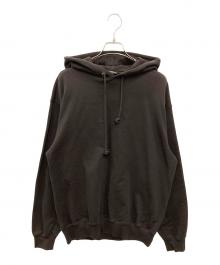 AURALEE（オーラリー）の古着「SUPER SOFT HEAVY SWEAT P/O PARKA」｜ブラック