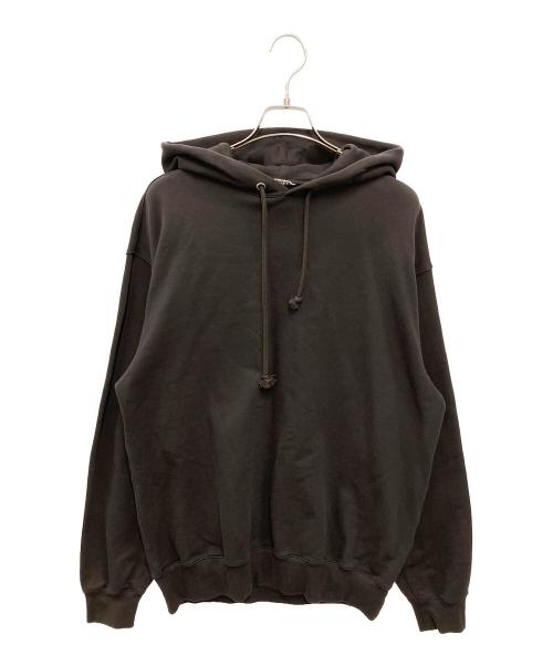 AURALEE（オーラリー）AURALEE (オーラリー) SUPER SOFT HEAVY SWEAT P/O PARKA ブラック サイズ:4の古着・服飾アイテム