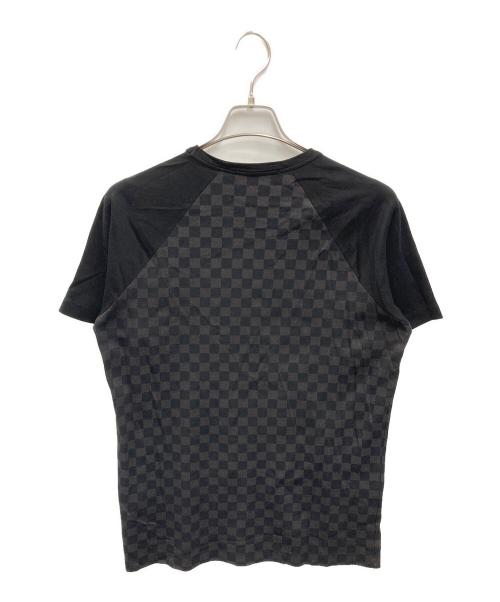 LOUIS VUITTON（ルイ ヴィトン）LOUIS VUITTON (ルイ ヴィトン) ダミエ柄tシャツ ブラック サイズ:Mの古着・服飾アイテム