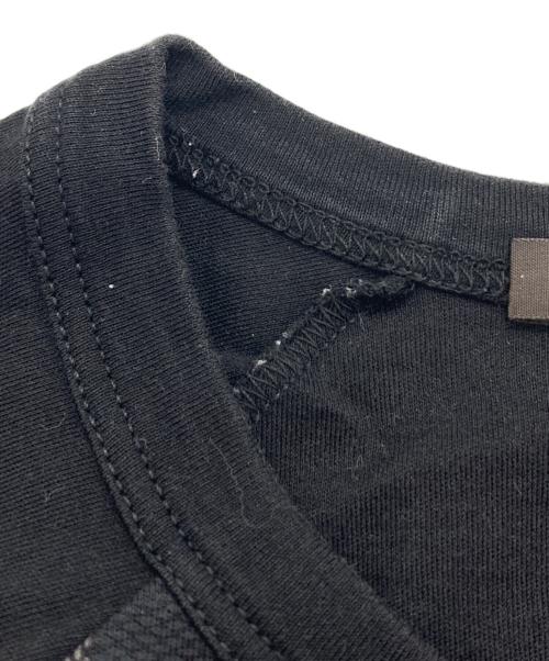 LOUIS VUITTON（ルイ ヴィトン）LOUIS VUITTON (ルイ ヴィトン) ダミエ柄tシャツ ブラック サイズ:Mの古着・服飾アイテム