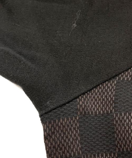 LOUIS VUITTON（ルイ ヴィトン）LOUIS VUITTON (ルイ ヴィトン) ダミエ柄tシャツ ブラック サイズ:Mの古着・服飾アイテム