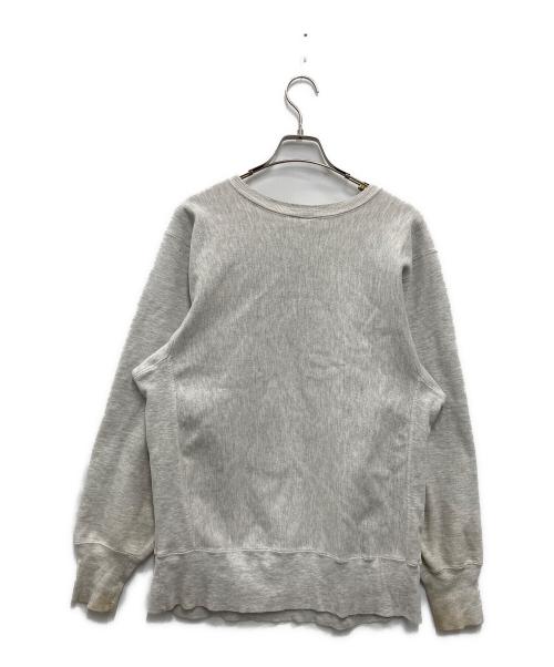 Champion REVERSE WEAVE（チャンピオン リバース ウィーブ）Champion REVERSE WEAVE (チャンピオン リバース ウィーブ) 目あり刺繍スウェット グレー サイズ:Lの古着・服飾アイテム
