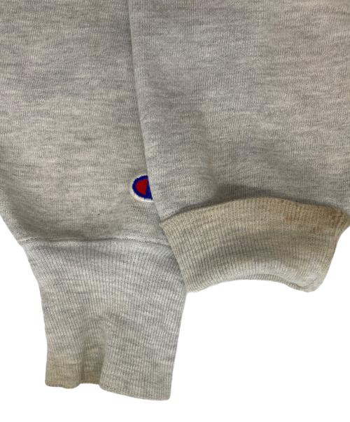 Champion REVERSE WEAVE（チャンピオン リバース ウィーブ）Champion REVERSE WEAVE (チャンピオン リバース ウィーブ) 目あり刺繍スウェット グレー サイズ:Lの古着・服飾アイテム