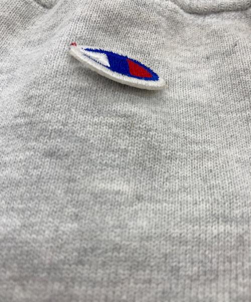 Champion REVERSE WEAVE（チャンピオン リバース ウィーブ）Champion REVERSE WEAVE (チャンピオン リバース ウィーブ) 目あり刺繍スウェット グレー サイズ:Lの古着・服飾アイテム