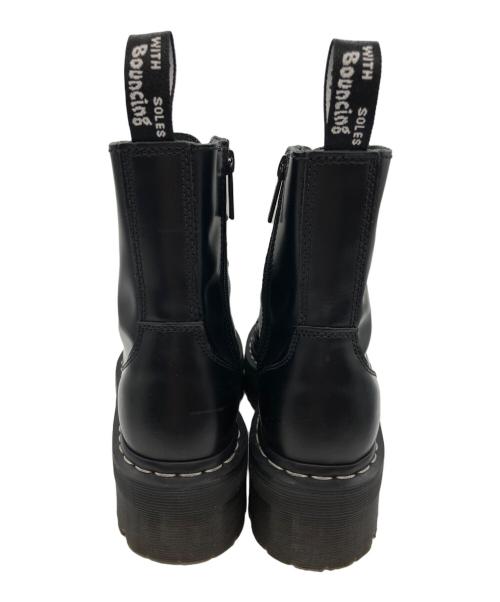 Dr.Martens（ドクターマーチン）Dr.Martens (ドクターマーチン) JADON ホワイトステッチ 8 ホール ブーツ ブラック サイズ:US6の古着・服飾アイテム