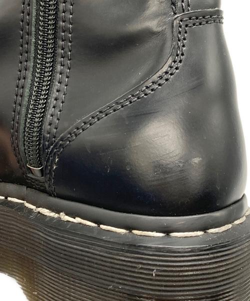 Dr.Martens（ドクターマーチン）Dr.Martens (ドクターマーチン) JADON ホワイトステッチ 8 ホール ブーツ ブラック サイズ:US6の古着・服飾アイテム