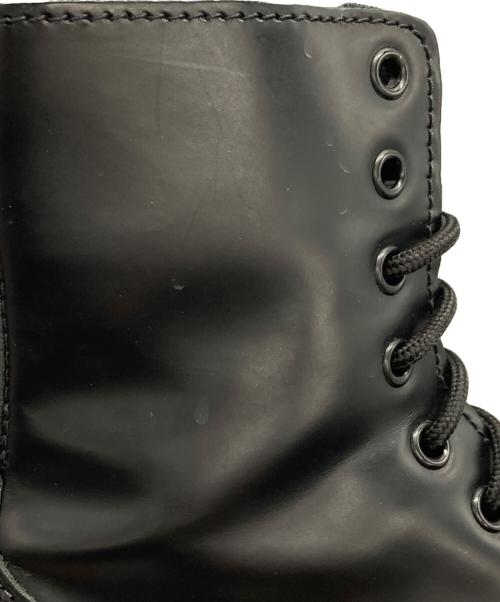 Dr.Martens（ドクターマーチン）Dr.Martens (ドクターマーチン) JADON ホワイトステッチ 8 ホール ブーツ ブラック サイズ:US6の古着・服飾アイテム