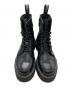 中古・古着 Dr.Martens (ドクターマーチン) JADON ホワイトステッチ 8 ホール ブーツ ブラック サイズ:US6：10000円