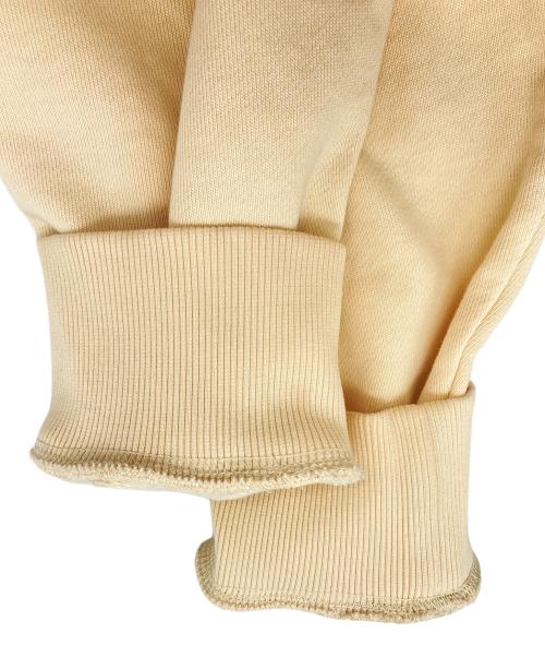 LACOSTE LIVE（ラコステライブ）LACOSTE LIVE (ラコステライブ) カレッジワッペンフードスウェット アイボリー サイズ:Lの古着・服飾アイテム