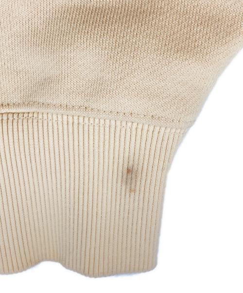 LACOSTE LIVE（ラコステライブ）LACOSTE LIVE (ラコステライブ) カレッジワッペンフードスウェット アイボリー サイズ:Lの古着・服飾アイテム