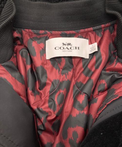 COACH（コーチ）COACH (コーチ) ダウンライナー付モッズコート ブラック サイズ:Sの古着・服飾アイテム