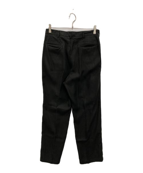 MIYAGIHIDETAKA（ミヤギヒデタカ）MIYAGIHIDETAKA (ミヤギヒデタカ) タックパンツ ブラック サイズ:Sの古着・服飾アイテム