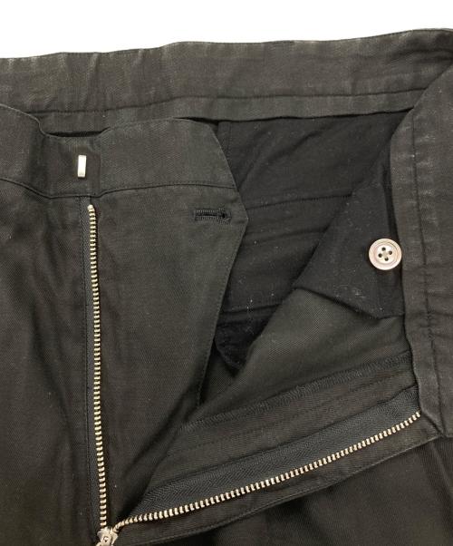 MIYAGIHIDETAKA（ミヤギヒデタカ）MIYAGIHIDETAKA (ミヤギヒデタカ) タックパンツ ブラック サイズ:Sの古着・服飾アイテム