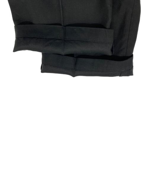 MIYAGIHIDETAKA（ミヤギヒデタカ）MIYAGIHIDETAKA (ミヤギヒデタカ) タックパンツ ブラック サイズ:Sの古着・服飾アイテム