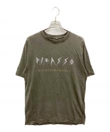 DEATHMASK Merchandise（デスマスク マーチャンダイズ）の古着「PICASSO MINOTAUROMACHY Tシャツ」｜グレー