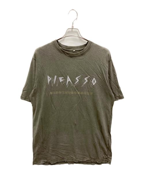 DEATHMASK Merchandise（デスマスク マーチャンダイズ）DEATHMASK Merchandise (デスマスク マーチャンダイズ) PICASSO MINOTAUROMACHY Tシャツ グレー サイズ:Mの古着・服飾アイテム