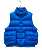 DAIWA PIER39ダイワ ピア39）の古着「TECH BACK PACKER DOWN VEST」｜ブルー