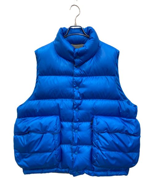 DAIWA PIER39（ダイワ ピア39）DAIWA PIER39 (ダイワ ピア39) TECH BACK PACKER DOWN VEST ブルー サイズ:Lの古着・服飾アイテム