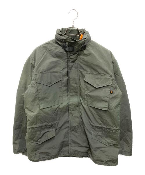 ALPHA（アルファ）ALPHA (アルファ) 【古着】ライナー付きフィールドジャケット カーキ サイズ:Lの古着・服飾アイテム
