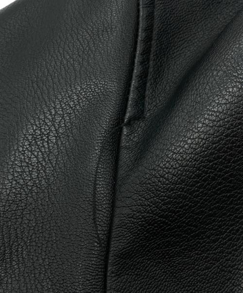 LEVI'S（リーバイス）LEVI'S (リーバイス) レザーボンバージャケット ブラック サイズ:Lの古着・服飾アイテム
