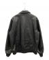 LEVI'S (リーバイス) レザーボンバージャケット ブラック サイズ:L：18000円